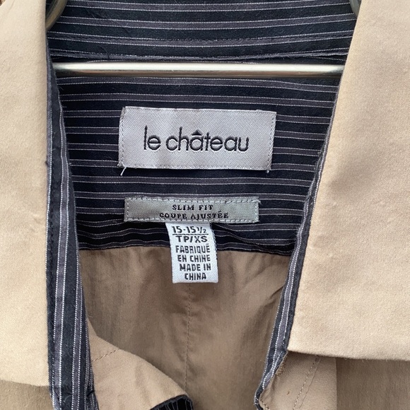 Le Chateau slim fit dress shirt. - Picture 3 of 5